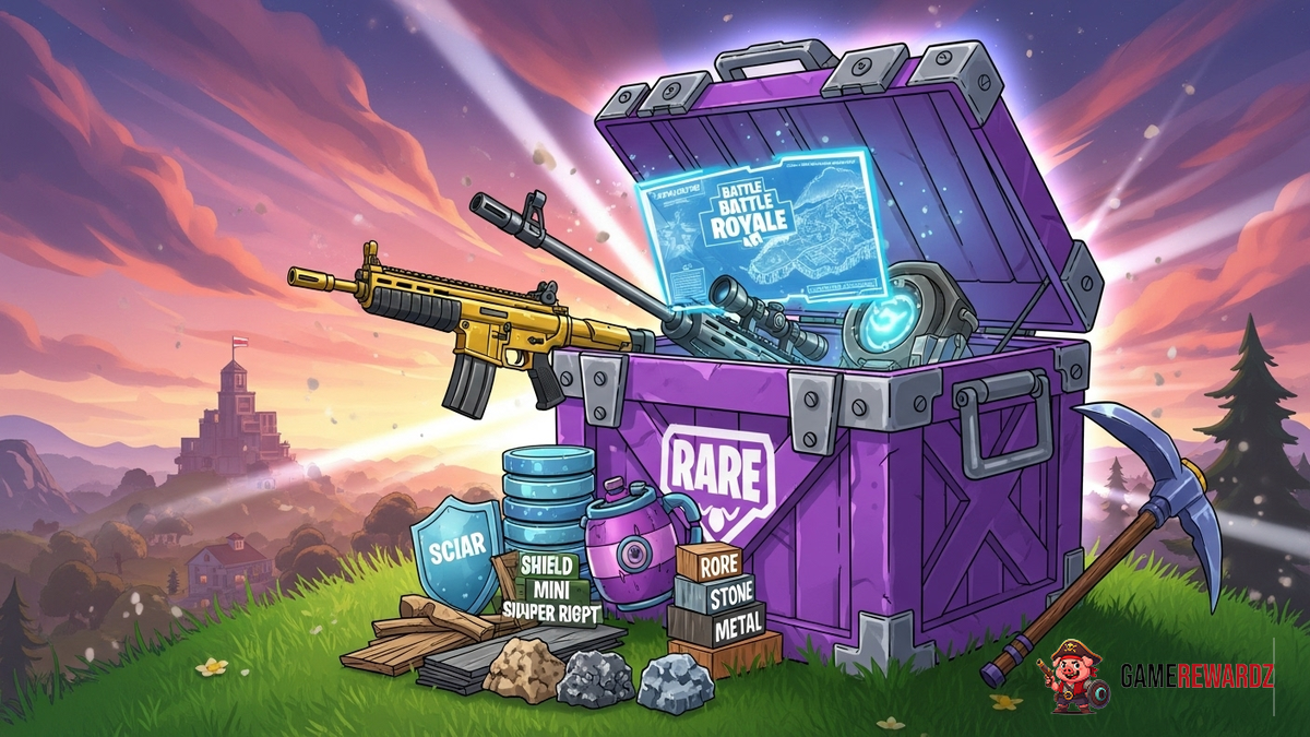 Fortnite's Rare Loot Crate - What's Inside?